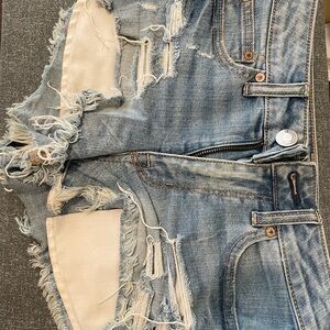 American Eagle Distressed Denim Shorts